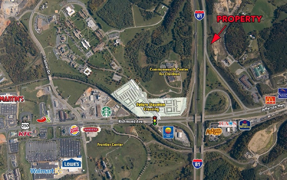 Primary Photo Of 81 Hwy @ Sangers, Staunton Land For Sale