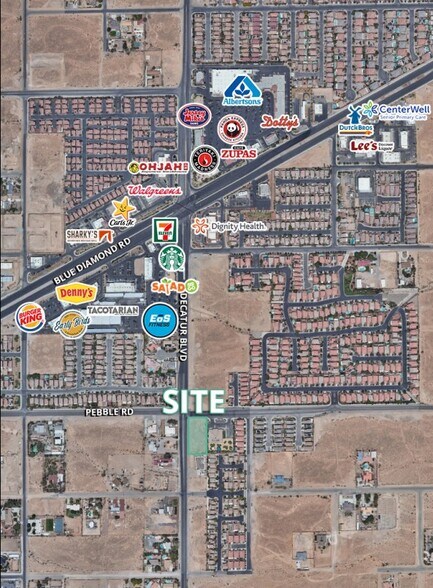 Primary Photo Of Decatur Blvd @ Pebble Rd., Las Vegas Land For Sale