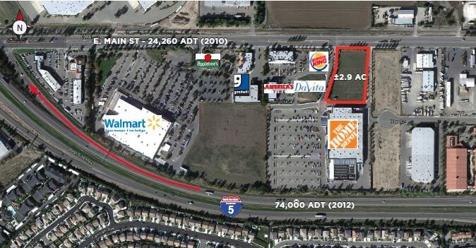 Primary Photo Of 1810-1860 E Main St, Woodland Land For Lease