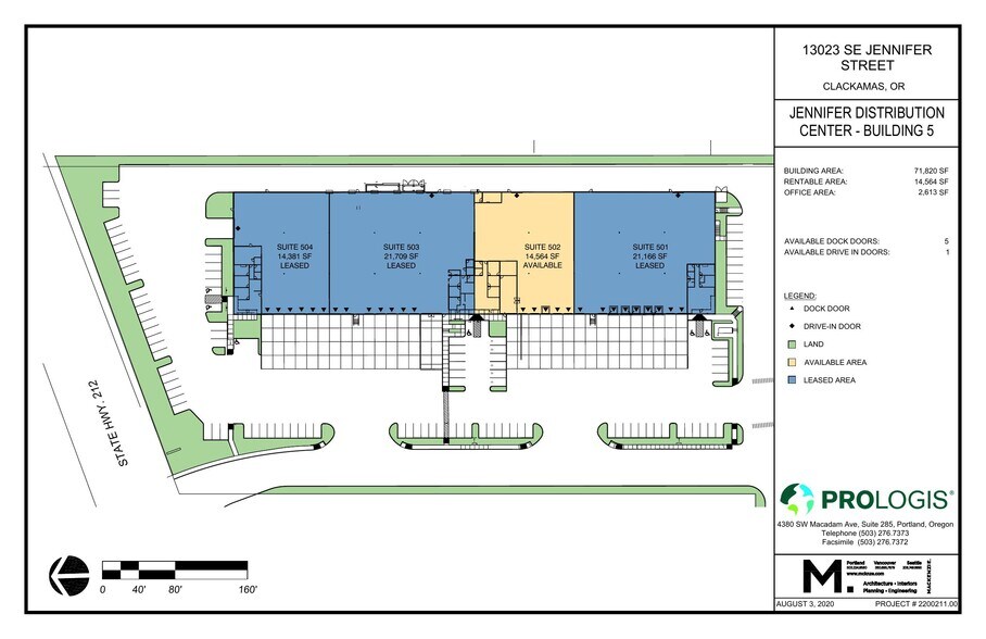 More Photos Of 13023 SE Jennifer St, Clackamas Warehouse For Lease
