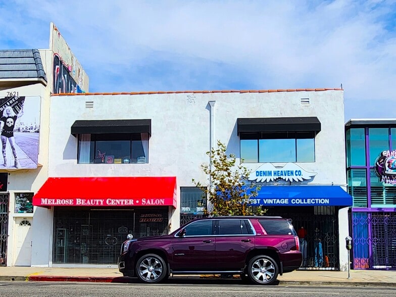 More Photos Of 7615 1/2-7617 1/2 Melrose Ave, Los Angeles Storefront For Lease