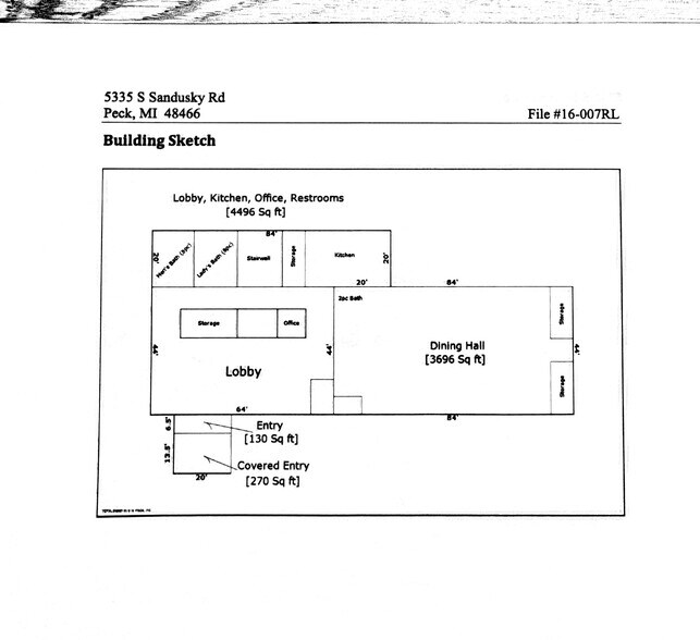 More Photos Of 5335 S.Sandusky Rd Rd, Peck Flex For Sale