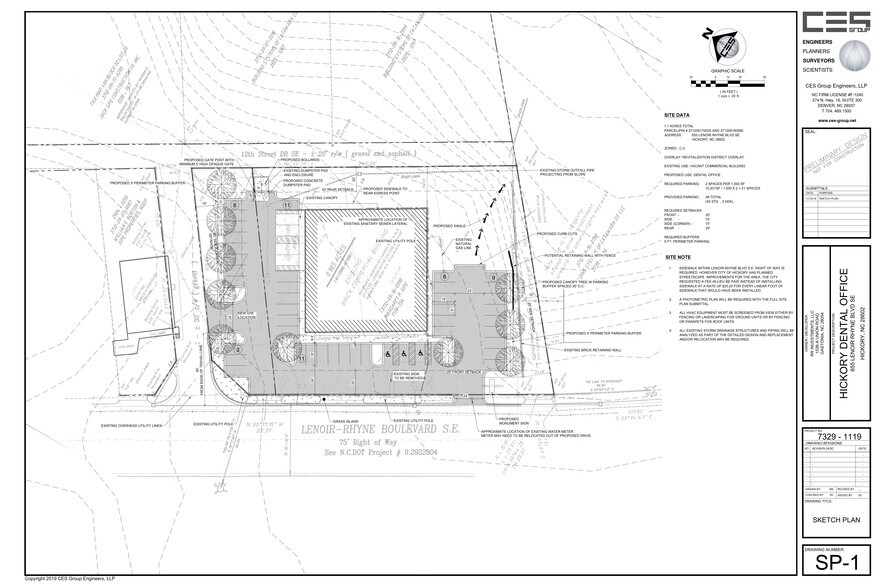 Primary Photo Of 655-657 Lenoir Rhyne Blvd SE, Hickory Freestanding For Lease