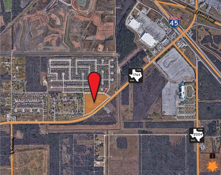 More Photos Of 100 FM 1764, La Marque Land For Sale
