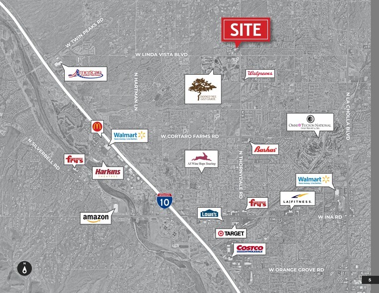 More Photos Of 9705-9725 N Thornydale Rd, Tucson Storefront For Lease