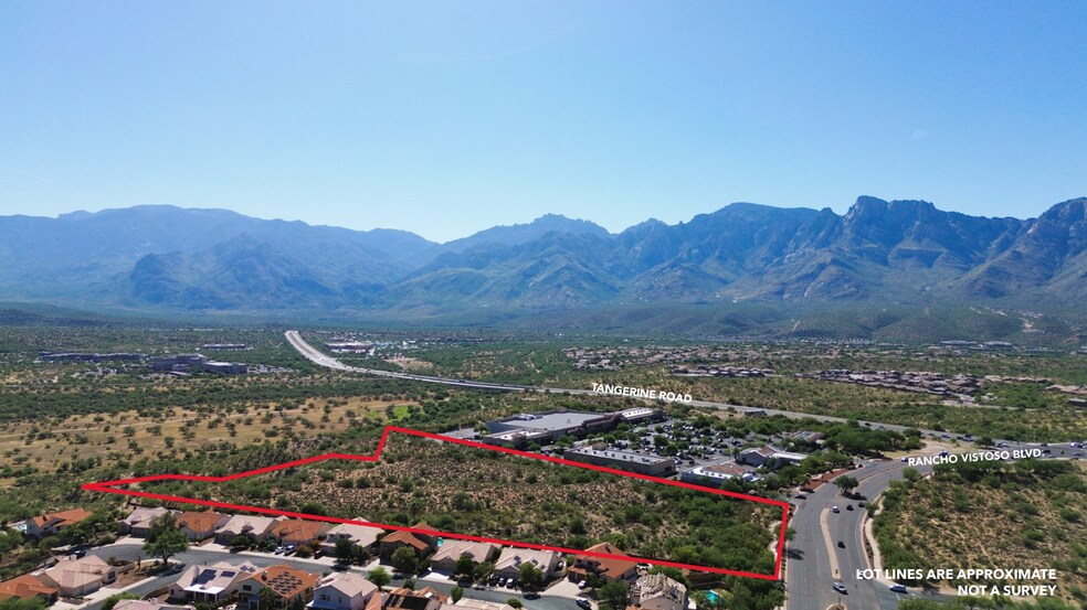 More Photos Of 12176 N Rancho Vistoso Blvd, Oro Valley Land For Sale