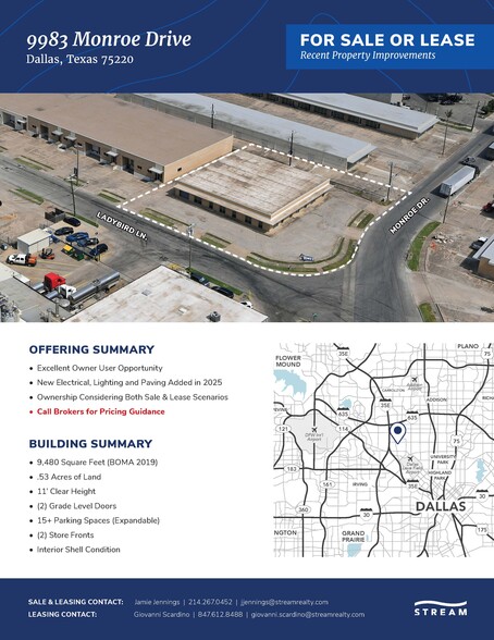 Primary Photo Of 9983 Monroe Dr, Dallas Showroom For Sale