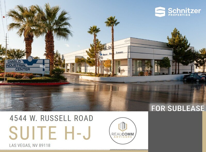 Primary Photo Of 4544 W Russell Rd, Las Vegas Warehouse For Lease