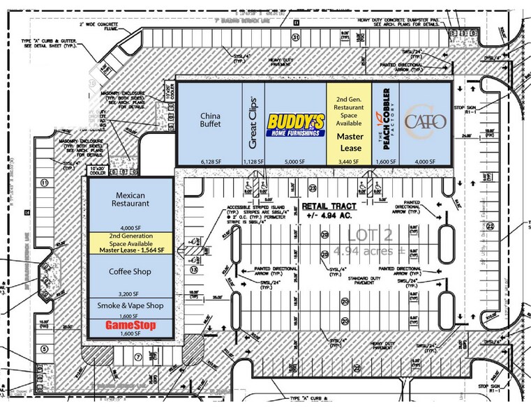 More Photos Of 200-266 Segler Dr, Oak Grove General Retail For Sale