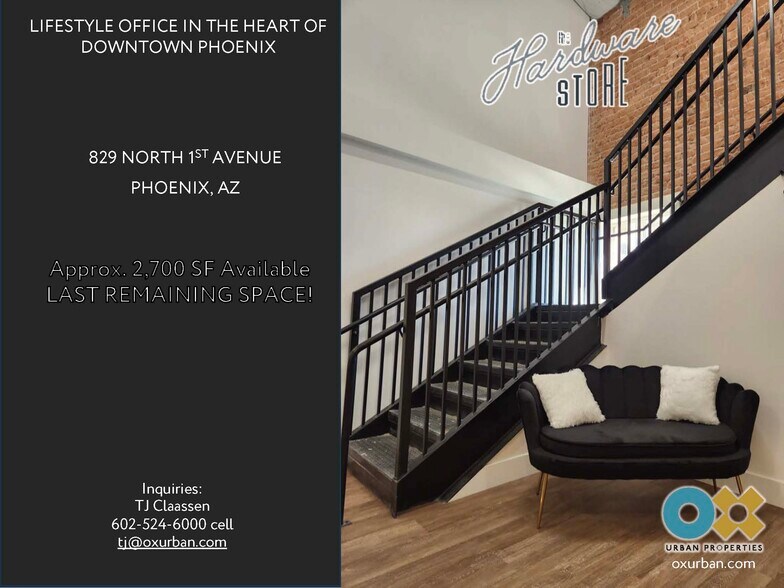 Primary Photo Of 829 N 1st Ave, Phoenix Loft Creative Space For Lease