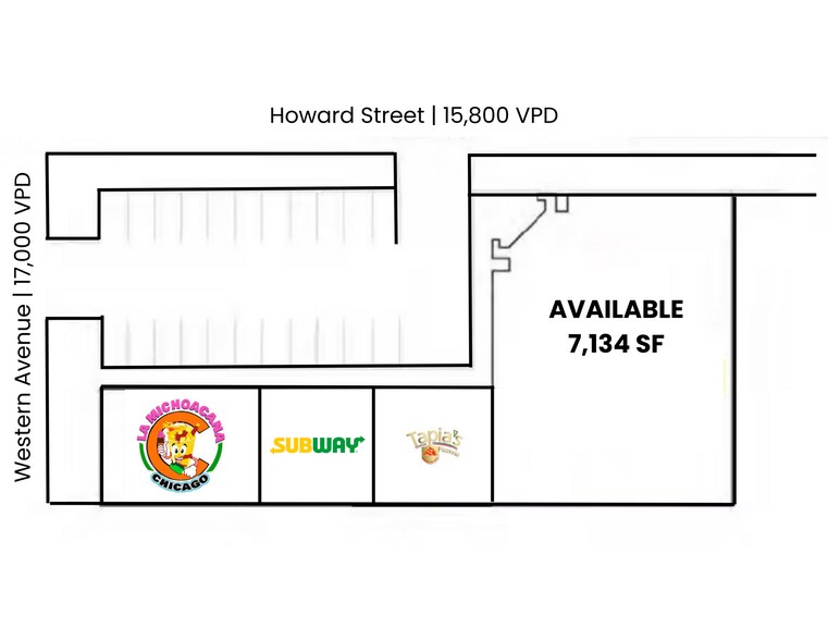 More Photos Of 2341-2357 W Howard St, Chicago Storefront For Lease