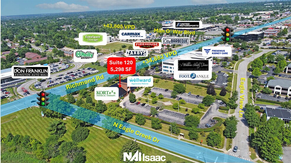 More Photos Of 101 N Eagle Creek Dr, Lexington Medical For Lease
