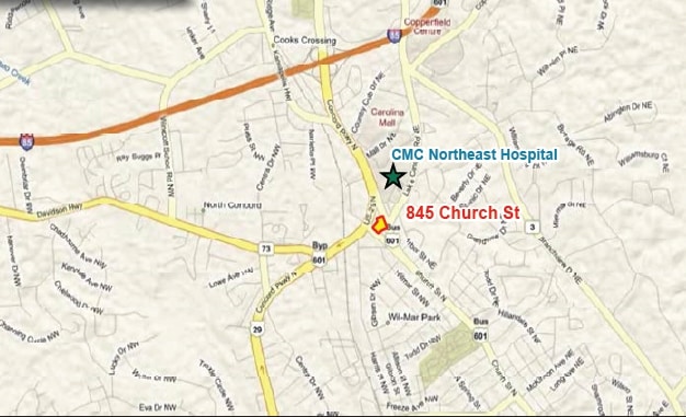 More Photos Of 845 Church St N, Concord Office For Lease