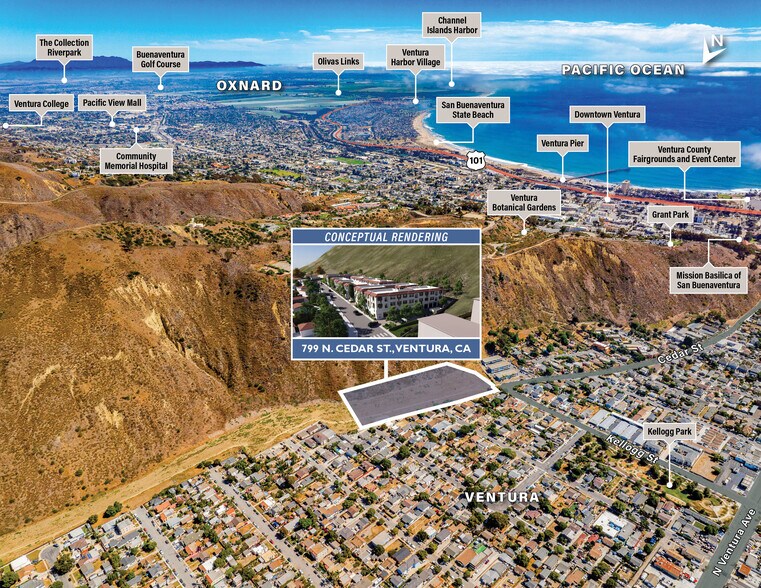 More Photos Of 799 N. Cedar Street, Ventura Land For Sale