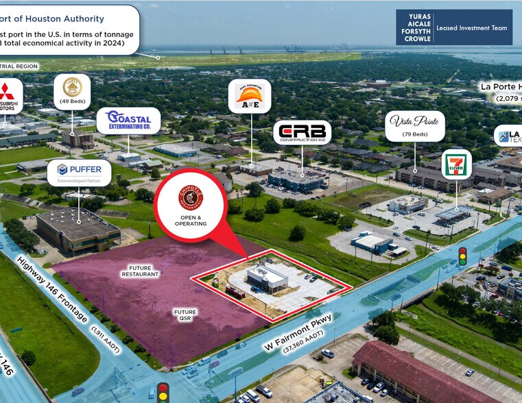 More Photos Of 1010 W Fairmont Pky, La Porte Fast Food For Sale