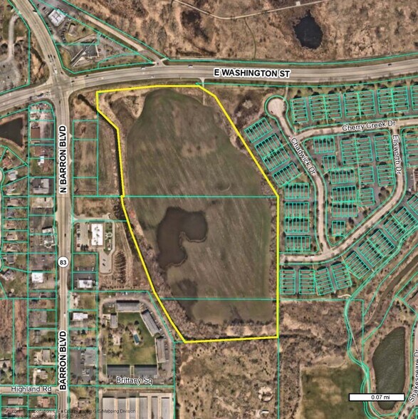 Primary Photo Of 20335 W Washington St, Grayslake Land For Sale