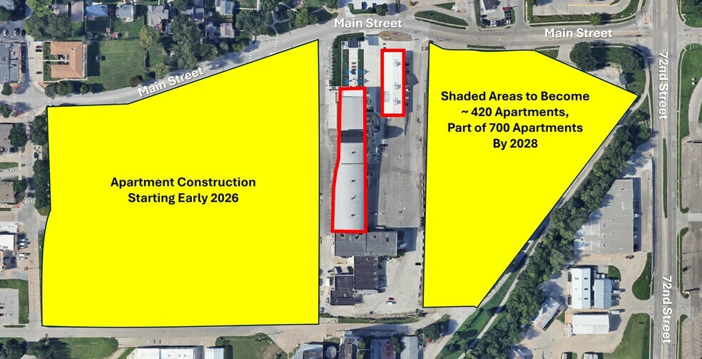 More Photos Of 7401 Main St, Omaha Showroom For Lease