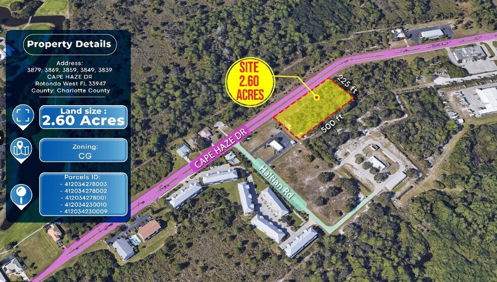 More Photos Of 3839 Cape Haze Dr, Rotonda West Land For Sale