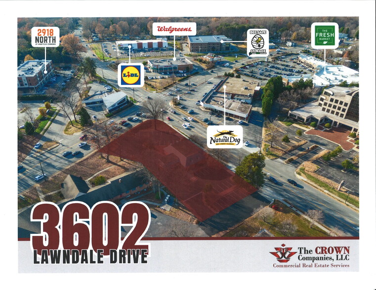 Primary Photo Of 3602 Lawndale Dr, Greensboro Land For Sale