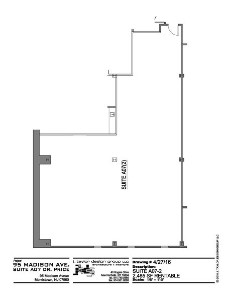 More Photos Of 95 Madison Ave, Morristown Medical For Lease