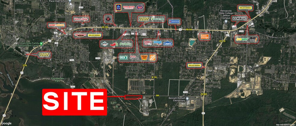 More Photos Of 5005 Sterling Way, Milton Land For Sale