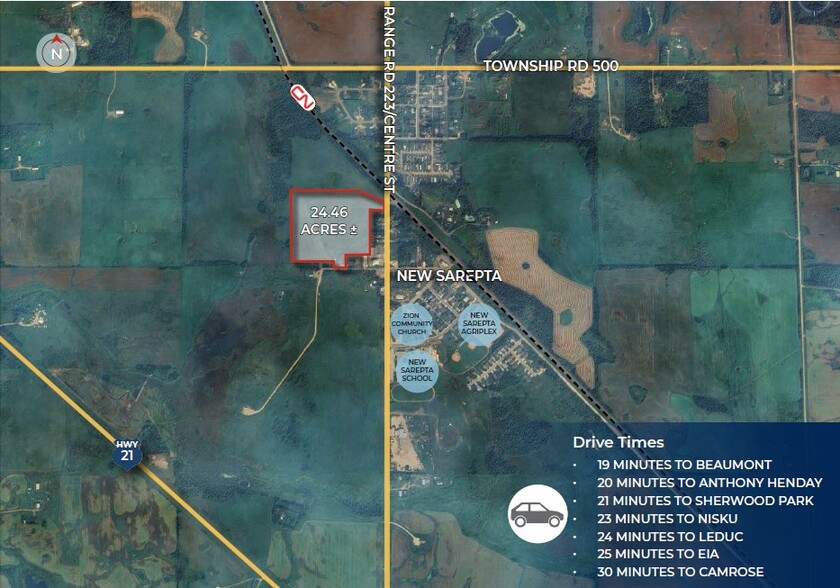 More Photos Of Centre St, Leduc County Land For Sale