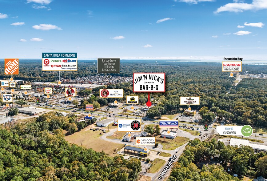 More Photos Of 4625 US 90, Pace Restaurant For Sale