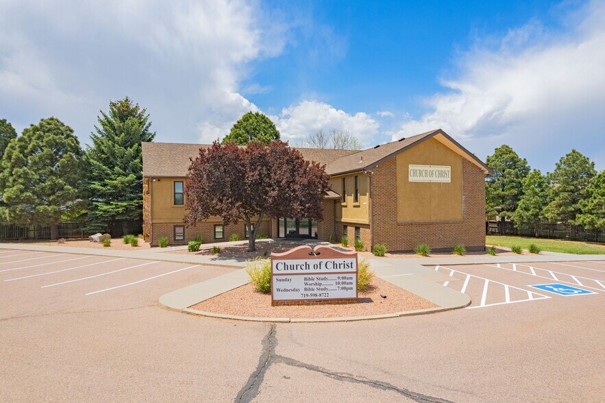 Primary Photo Of 6180 Templeton Gap Rd, Colorado Springs Religious Facility For Sale
