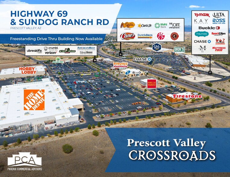 Primary Photo Of Sundog Ranch Rd @ Hwy 69, Prescott Unknown For Lease