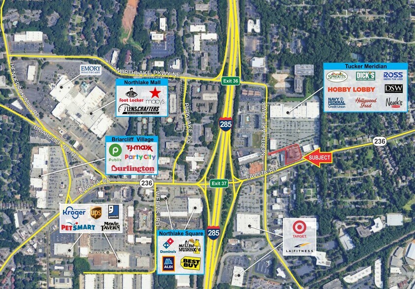 More Photos Of 4286 Lavista Rd, Tucker Land For Lease