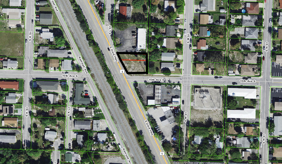 Primary Photo Of 1442 S Dixie Hwy, Lake Worth Land For Sale