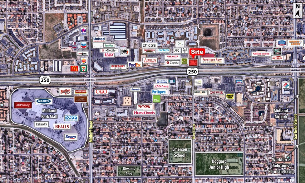 Primary Photo Of 2802 W Loop 250, Midland Land For Sale