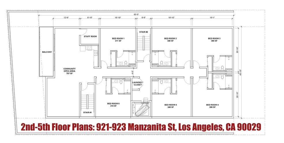 More Photos Of 921 Manzanita St, Los Angeles Apartments For Sale