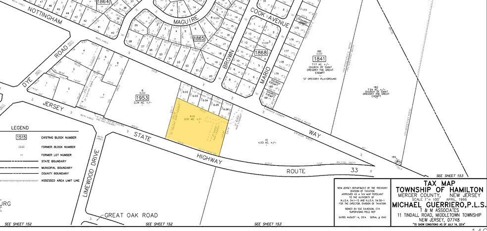 More Photos Of 2222 Route 33, Hamilton Freestanding For Lease