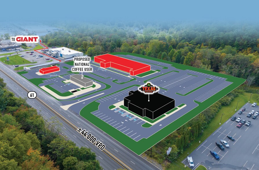 Primary Photo Of 1468 PA-61, Pottsville Land For Lease