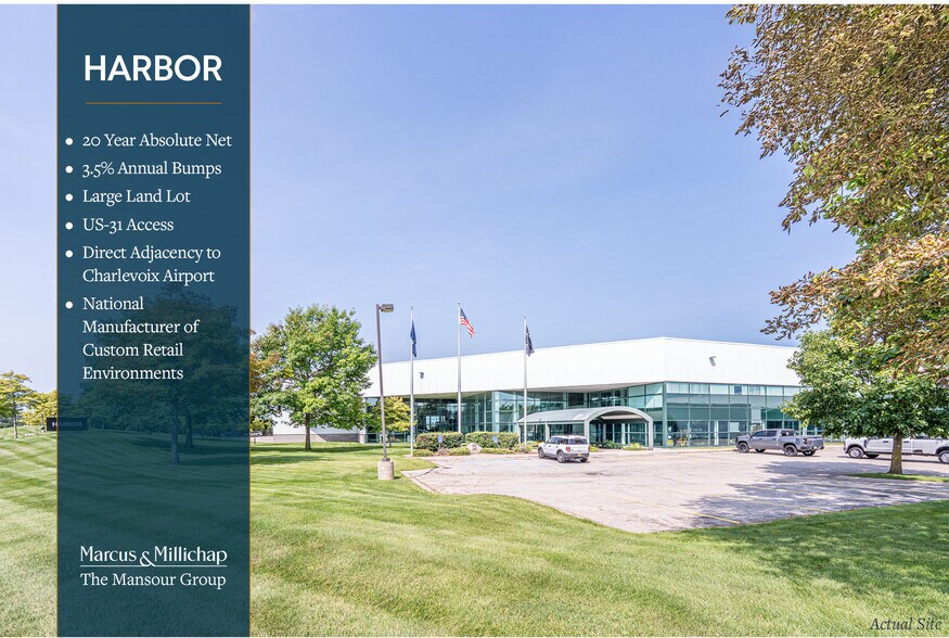 Primary Photo Of 100 Harbor Dr, Charlevoix Manufacturing For Sale