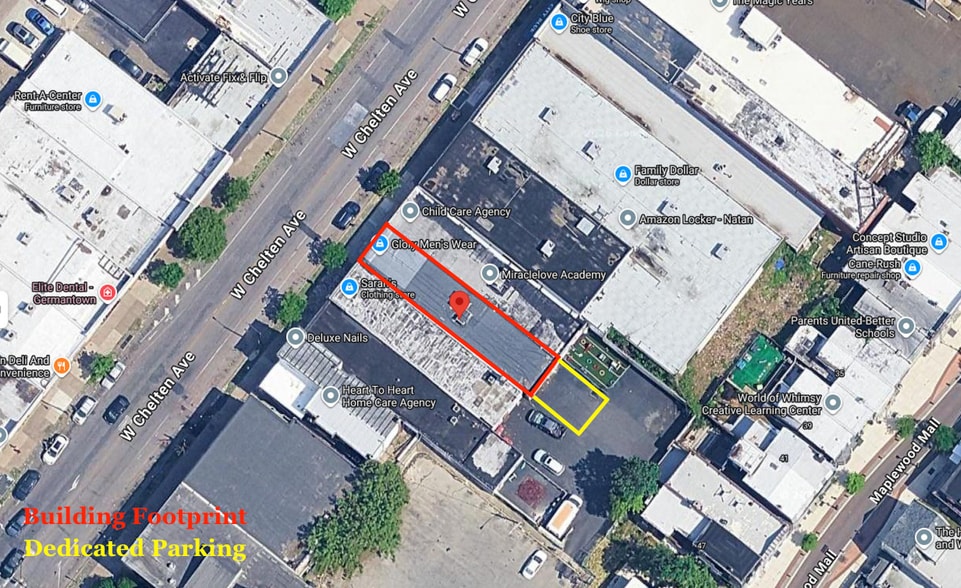 More Photos Of 52 W Chelten Ave, Philadelphia Storefront Retail Office For Sale