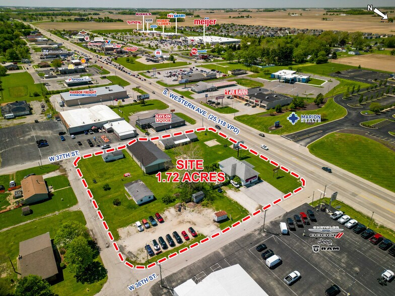 More Photos Of 3601 S Western Ave, Marion Land For Lease