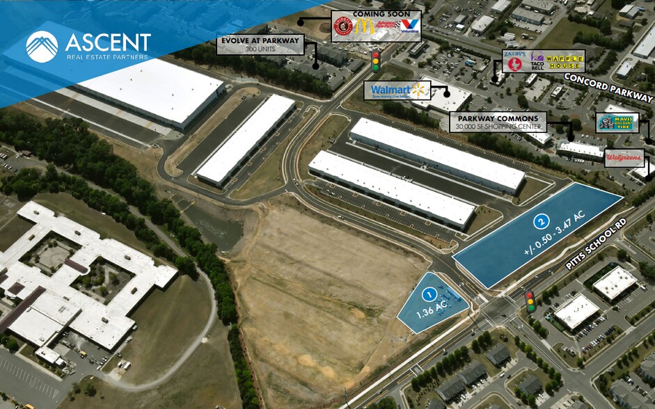 Primary Photo Of 100 Pitts School Rd, Concord Land For Sale