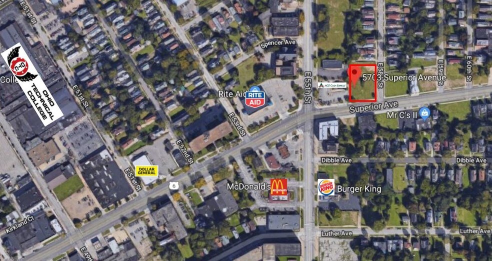 More Photos Of 5703 Superior Ave, Cleveland Land For Lease