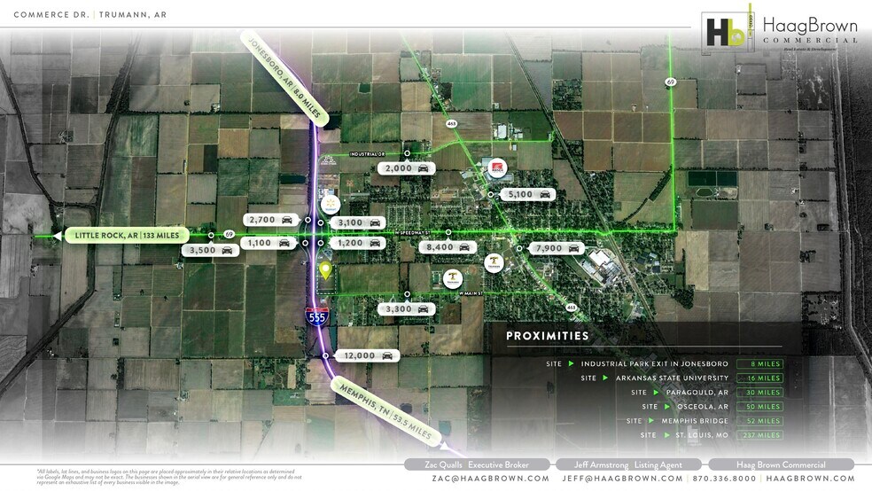 More Photos Of 27001 Industrial Park Access Rd, Trumann Land For Sale