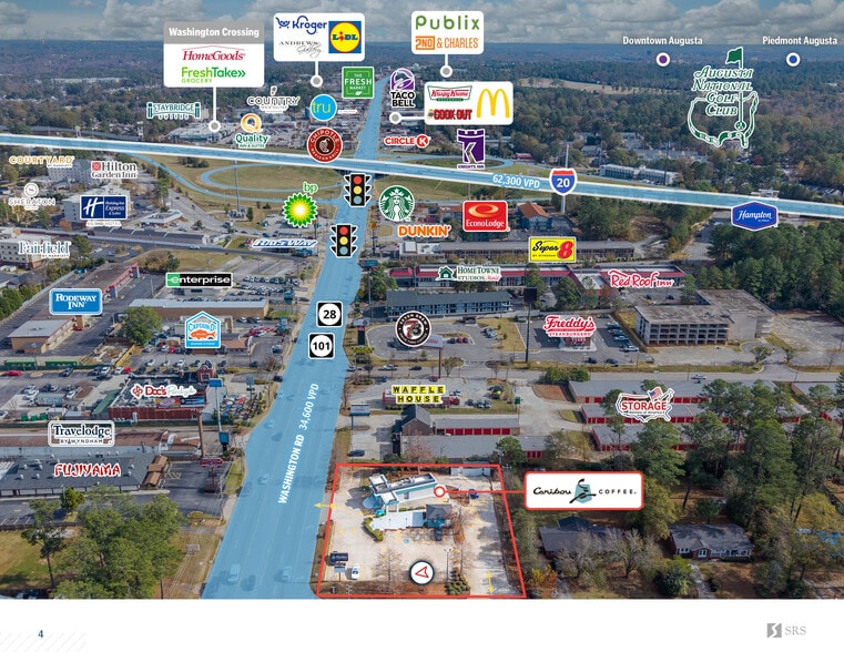 More Photos Of 3050 Washington Rd, Augusta Fast Food For Sale