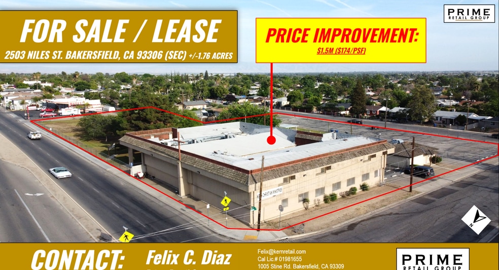 Primary Photo Of 2503 Niles St, Bakersfield Religious Facility For Sale