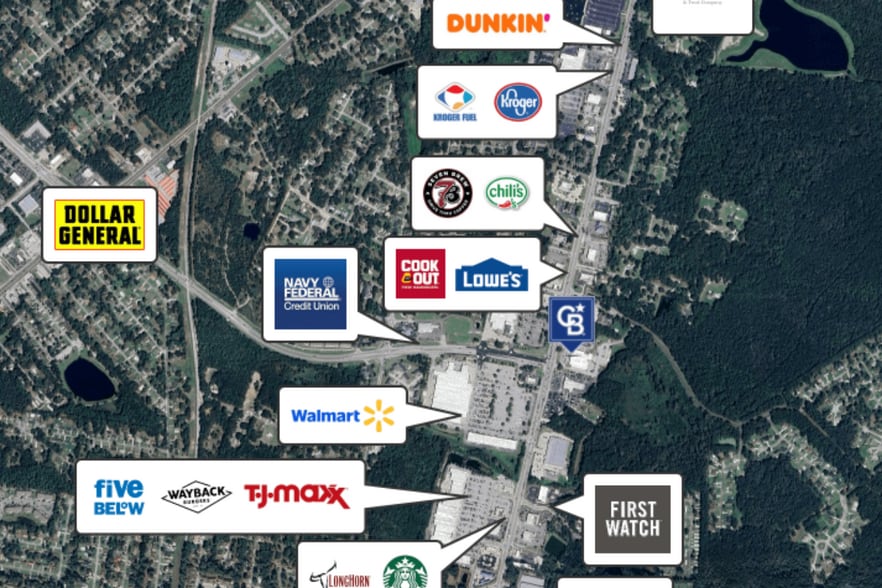 Primary Photo Of 730 W Oglethorpe Hwy, Hinesville Fast Food For Sale