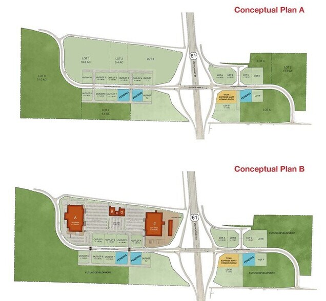 More Photos Of Hwy 61 @ Crossroads Blvd, Moscow Mills Land For Sale