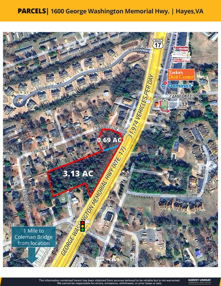 More Photos Of 1600 George Washington Memorial Hwy, Hayes Land For Sale