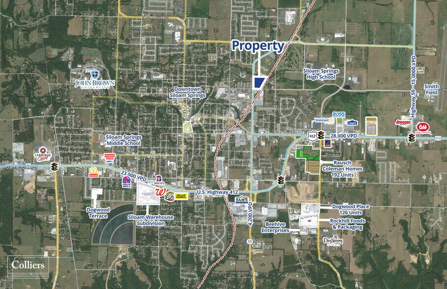More Photos Of 501 N Lincoln St, Siloam Springs Warehouse For Sale