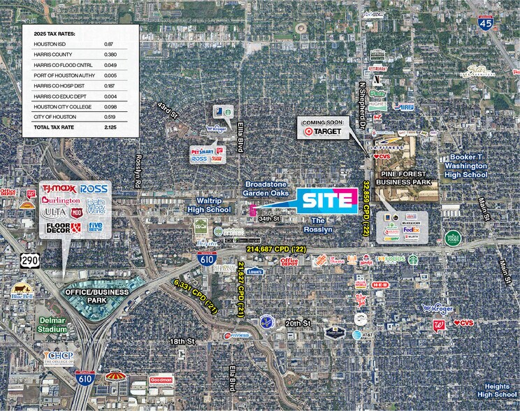 More Photos Of 1624 W 34th St, Houston Land For Sale