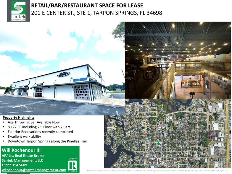 More Photos Of 201 E Center St, Tarpon Springs Bar For Lease