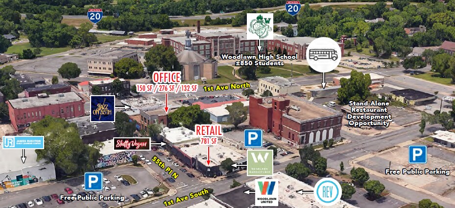 More Photos Of 5528 1st Ave S, Birmingham General Retail For Lease